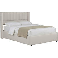 POLSTERBETT Saint-Moritz Beige - Beige, Textil (160/200cm) - Habitat Garten