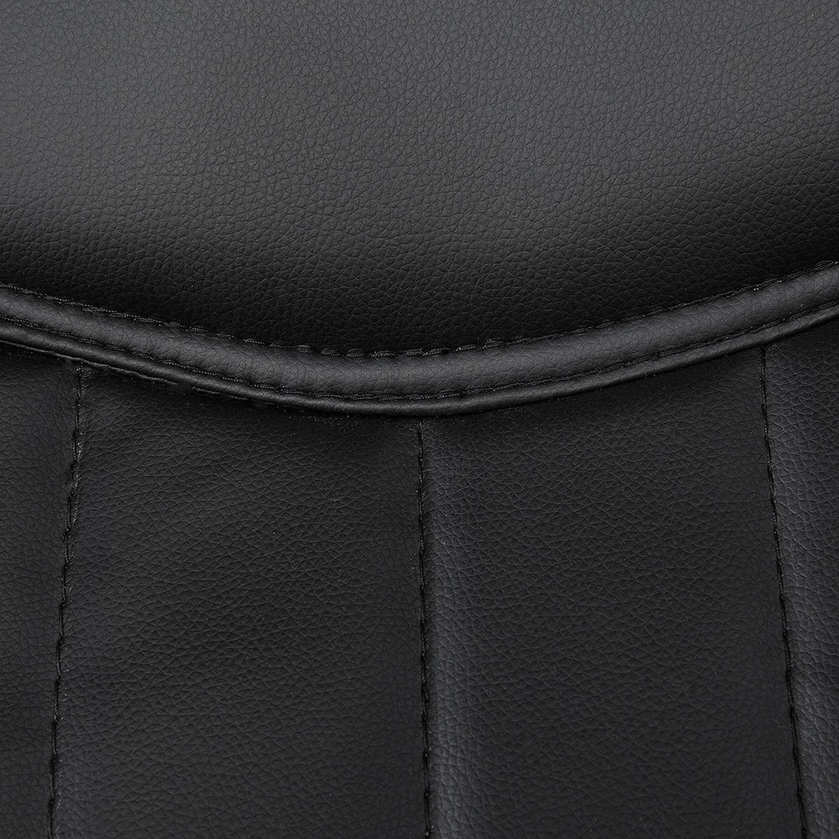 BÜROSTUHL Kunstleder Schwarz Triumph - Schwarz, Kunststoff/Textil (68/111/68cm) - Beliani