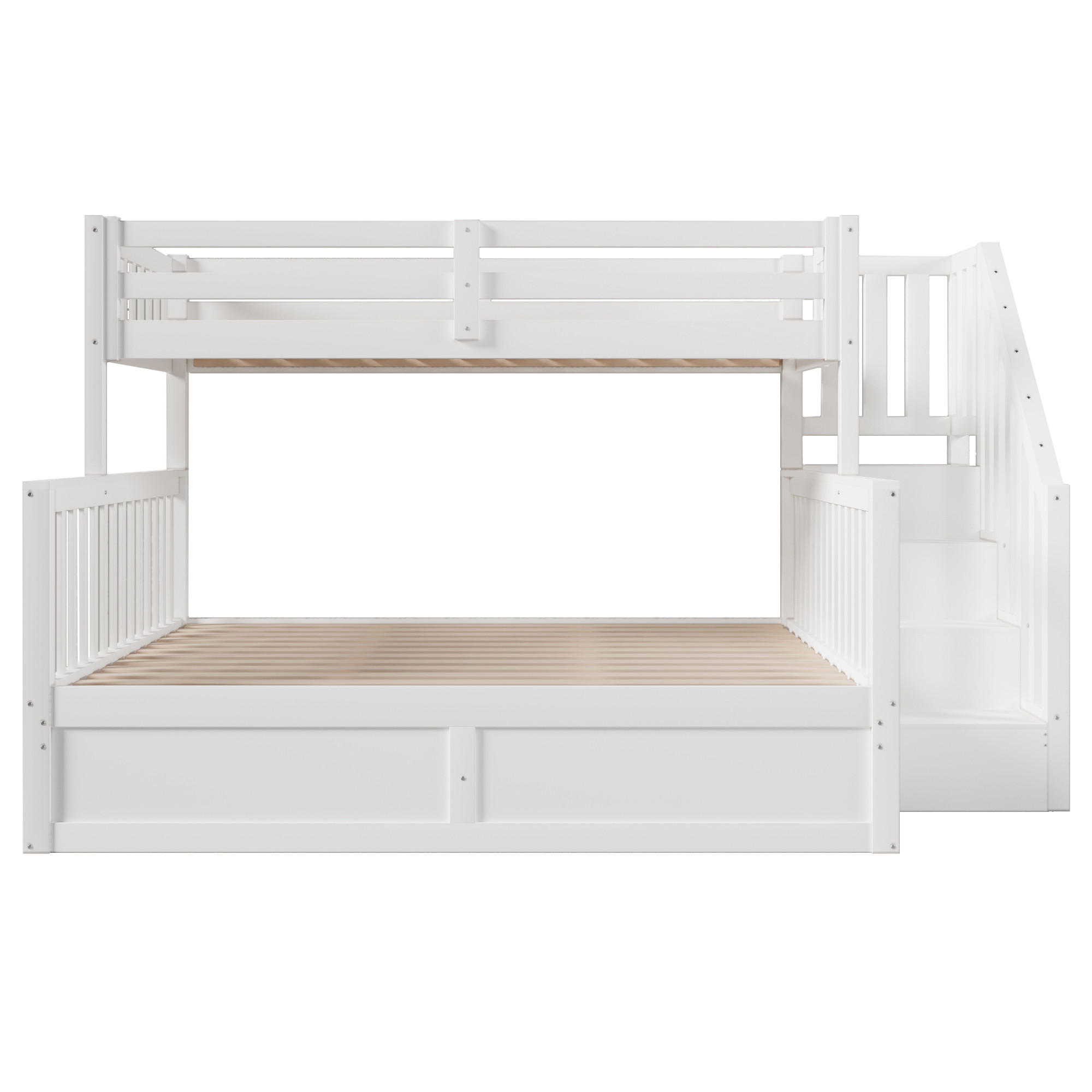 ETAGENBETT 90/200 cm & 140/200 cm Weiß - Weiß, Holz - Raumix