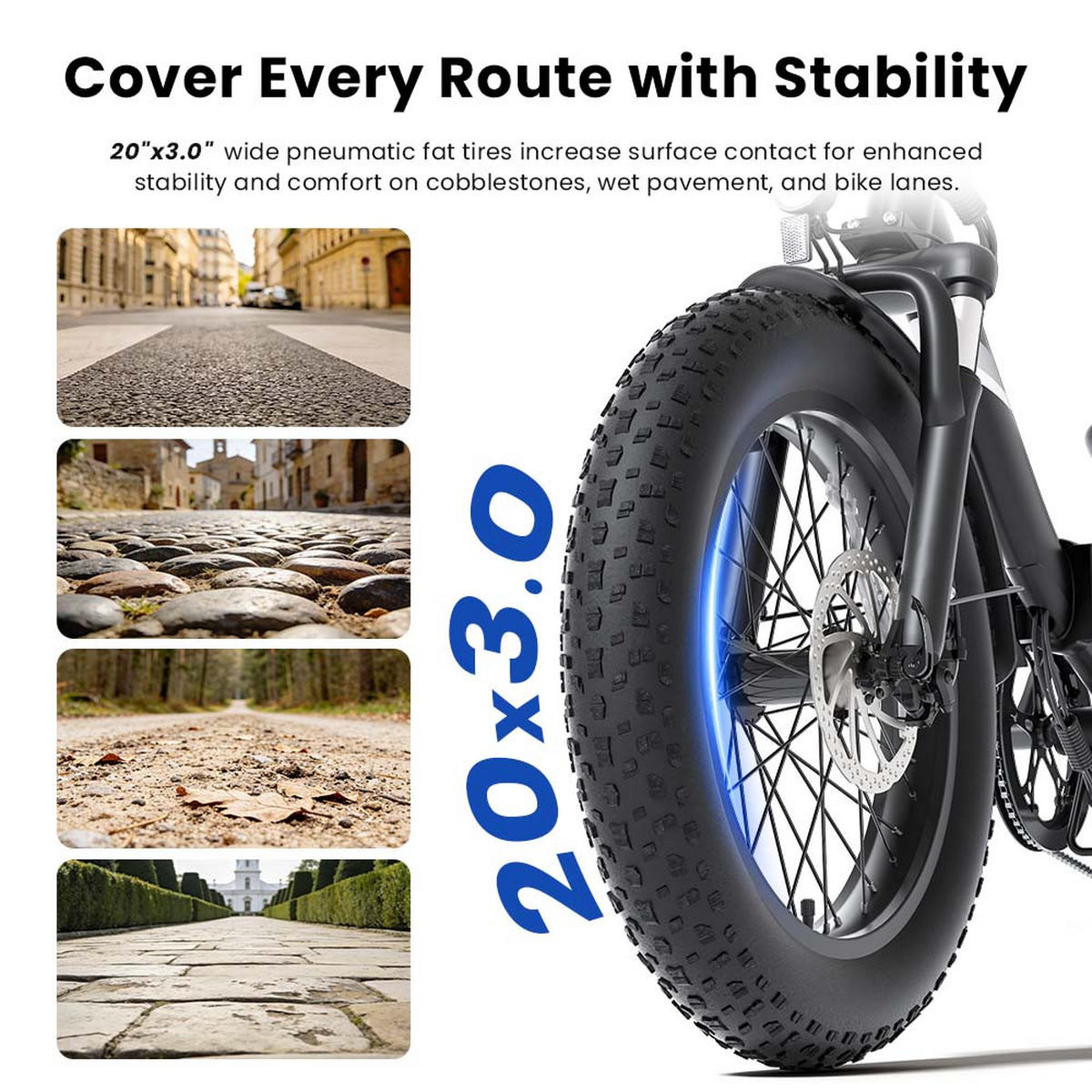 E-BIKE Touroll S3 – All-Terrain-Fat-Tires für grenzenlosen Fahrspaß - Graphitfarben, Metall (85cm) - Touroll