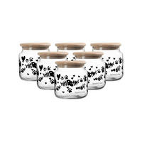 LECKERLI-DOSEN MIT DECKEL Mika Cat transparent ø 10 cm 6er Set - Transparent, Glas (10/11/10cm) - Ritzenhoff Breker