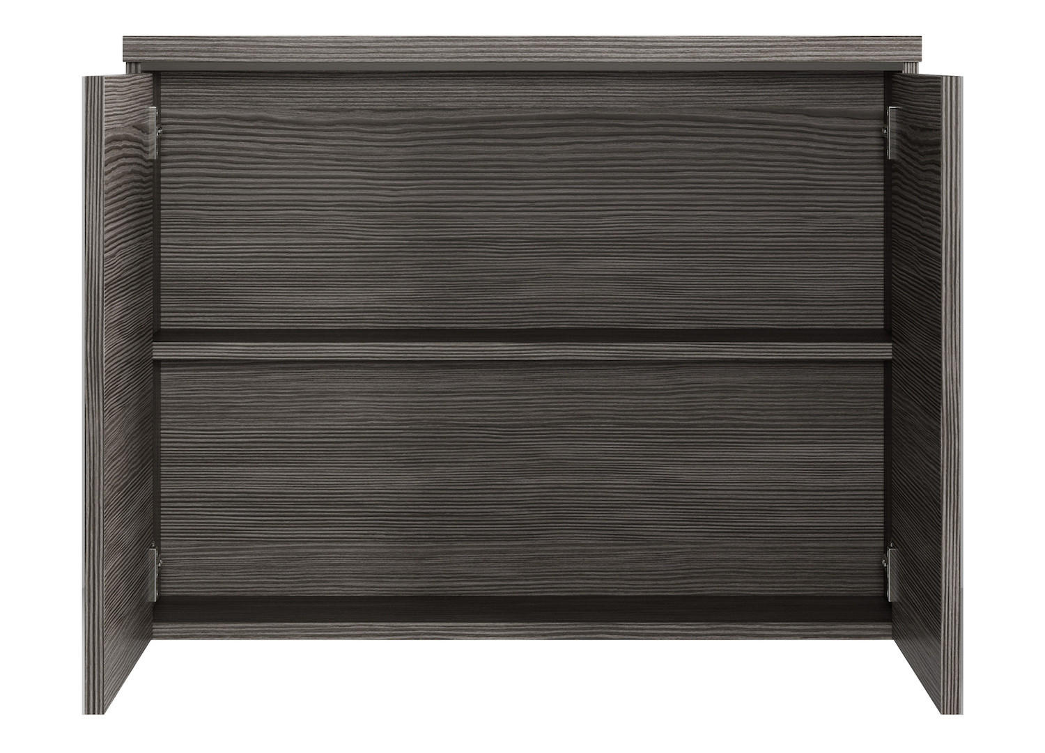 Badplaats SPIEGELSCHRANK Eiche, Grau 80cm × 20cm × 60cm