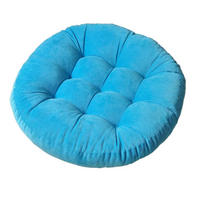 GARTENHOCKERAUFLAGE 55/55 cm - Blau, Textil (55/55cm) - Authentics