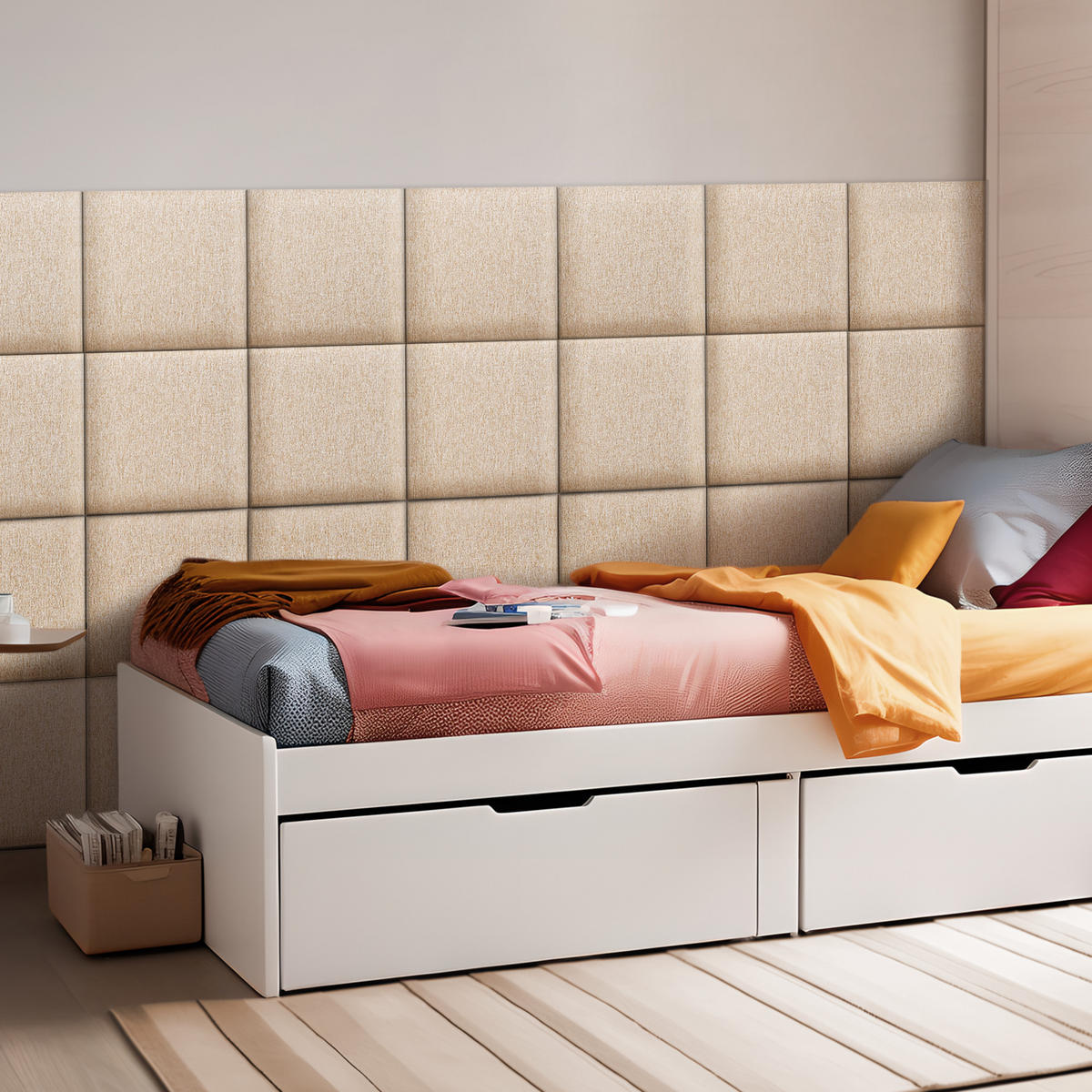 KOPFPOLSTER-SET 4 TLG. Carpino - Beige, Textil (3/30/30cm) - [neu.haus]