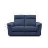 SOFA JONES 2-Sitzer, dunkelblau - Dunkelblau, Holzwerkstoff/Textil (166/102/99cm) - Courtois Laville