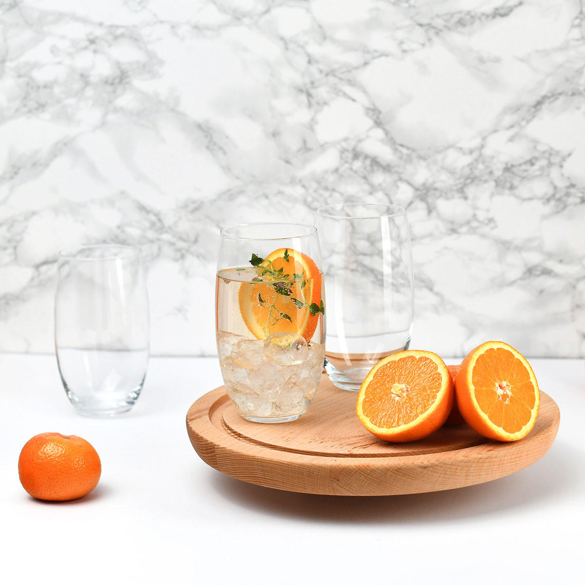 WASSERGLÄSER, 6er-Set, 510 ml - Transparent, Glas (0.51L) - Krosno Glass