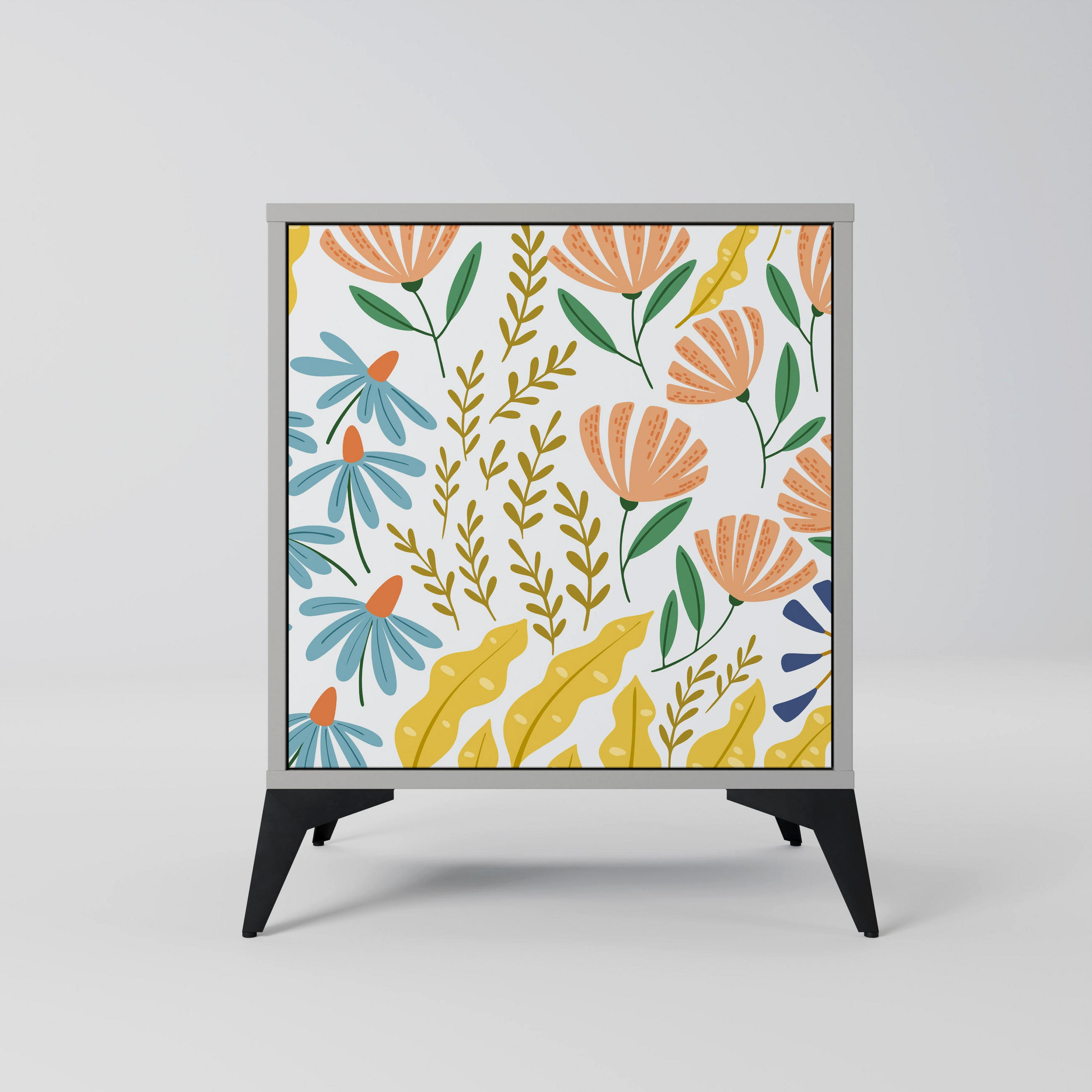 SpaceRebels Sideboard Grau 57.5x70.5x42 cm