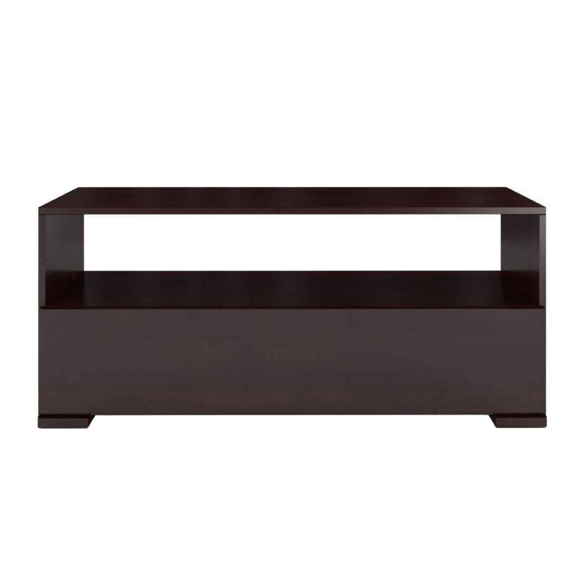 MASSIVHOLZ-TV-SCHRANK Sandema, Buche - lackiert, Palisanderfarbe - Wengefarben, Holz/Buchenholz (120/51.5/44.8cm) - Visby