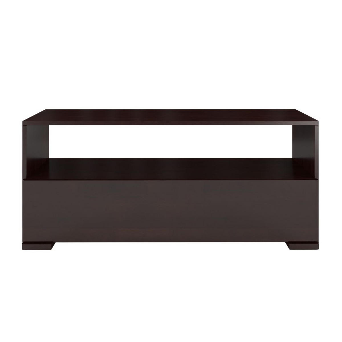 MASSIVHOLZ-TV-SCHRANK Sandema, Buche - lackiert, Palisanderfarbe - Wengefarben, Holz/Buchenholz (120/51.5/44.8cm) - Visby