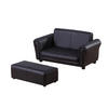 KINDERSESSEL, Schwarz, Holz, PVC - Schwarz, Holz (42/41/83cm) - HOMCOM