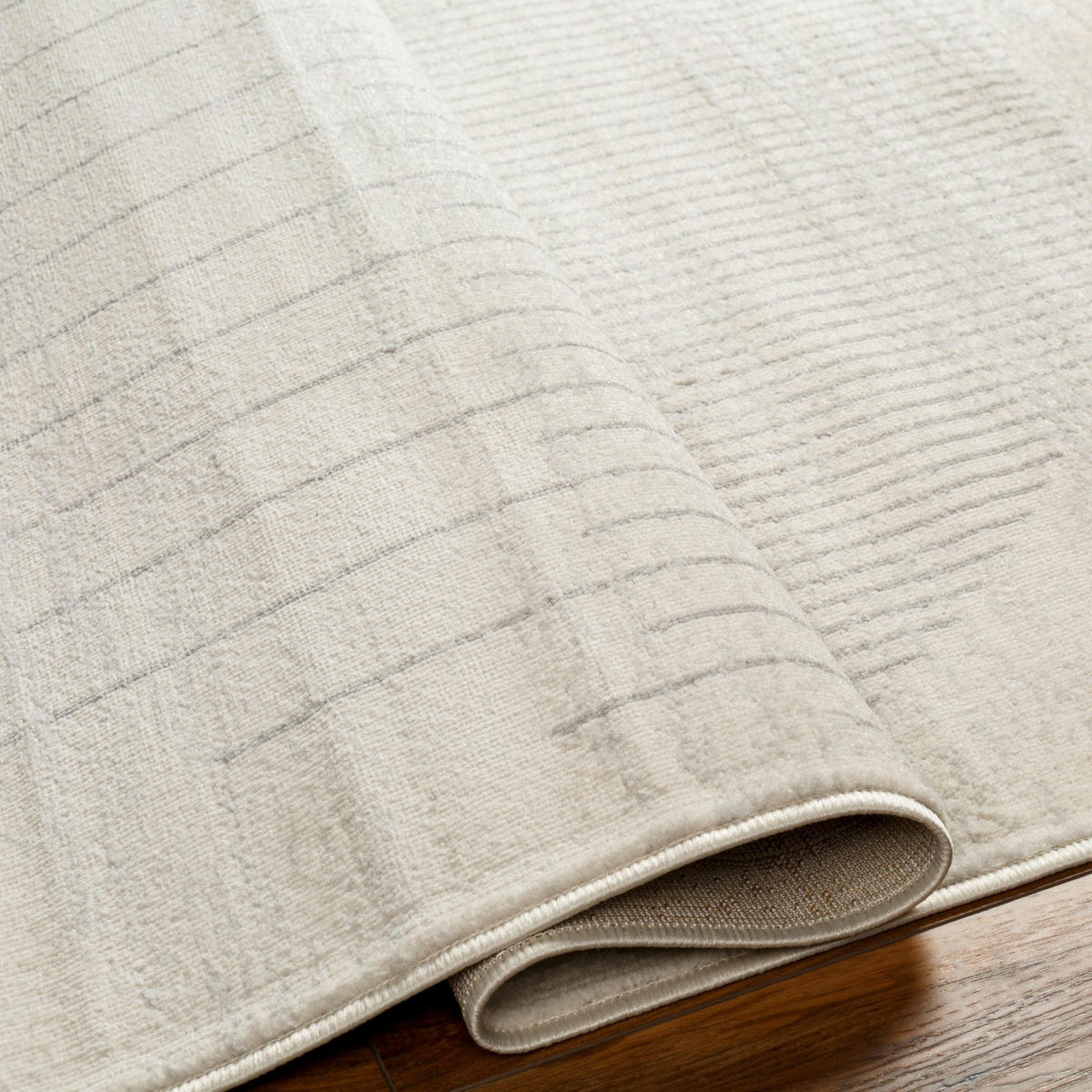 KURZFLORTEPPICH 200/275 cm Weiß - Beige, Naturmaterialien/Textil (200/275cm) - LIVABLISS