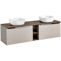WASCHTISCH Puebla-56 - Beige, Holzwerkstoff (180/64/46cm) - Lomado