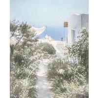 FOTOTAPETE Côte d’Azur 200 x 250 cm - Grau, Papier (200/250cm) - Sanders & Sanders