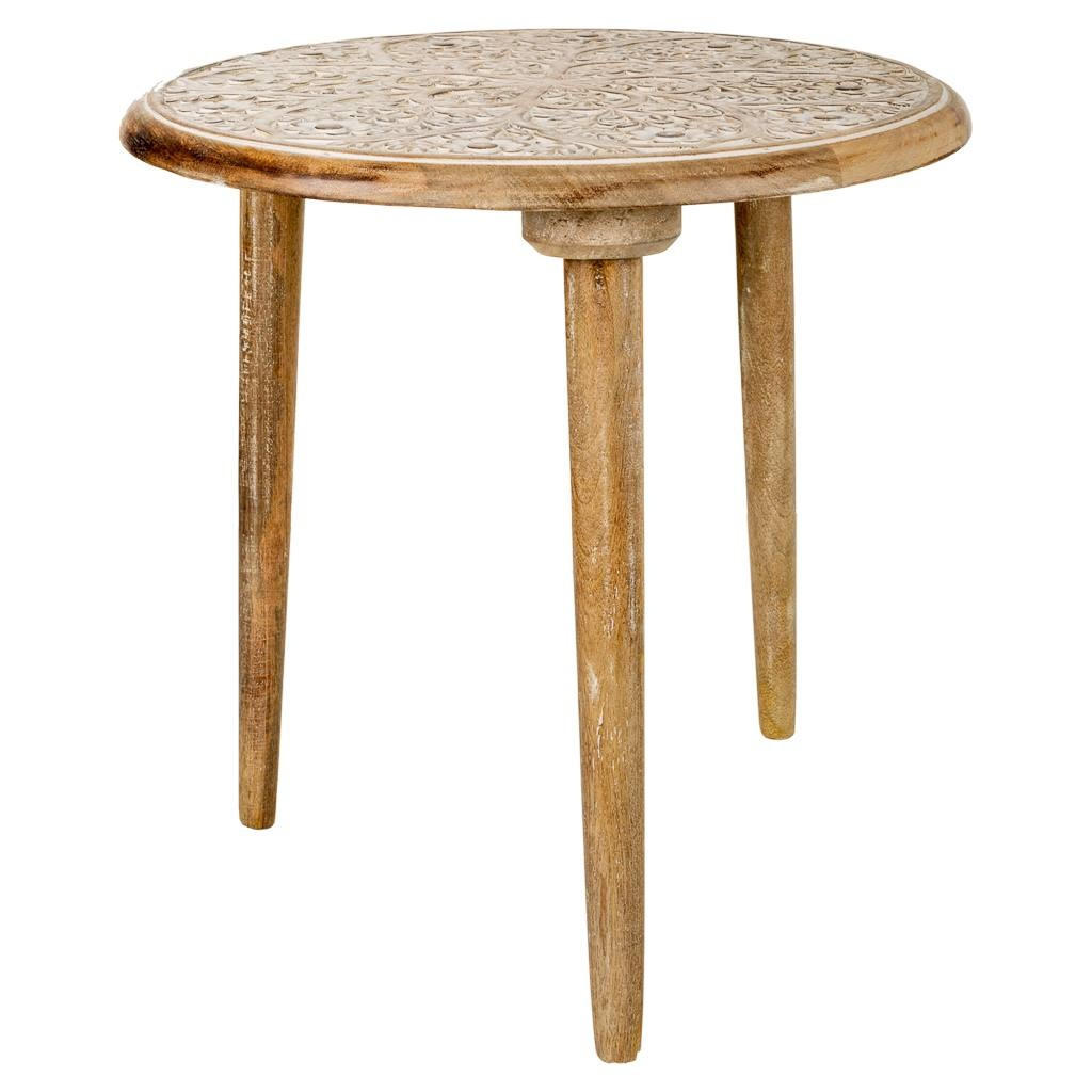 COUCHTISCH aus holz 45x45x45cm - Braun, Holz (45/45/45cm) - Wanderlust