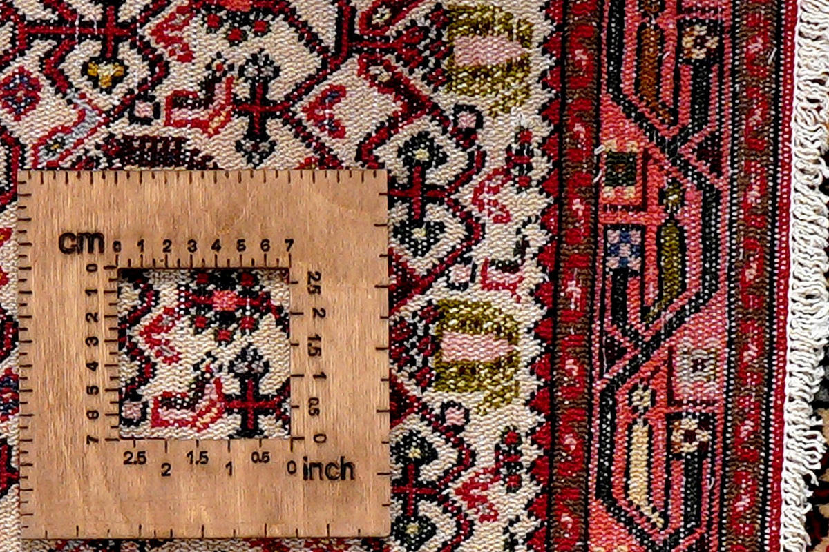 LÄUFER Orient handgeknüpft Assadabad Beige, Rot 190/81 cm Schurwolle - Beige/Rot, Textil (81/190cm) - Looma