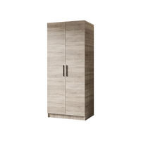 ŠATNÍ SKŘÍŇ GOLD Dub Sonoma - Sonoma dub, kompozitní dřevo (78/205/52.5cm) - Kier Furniture