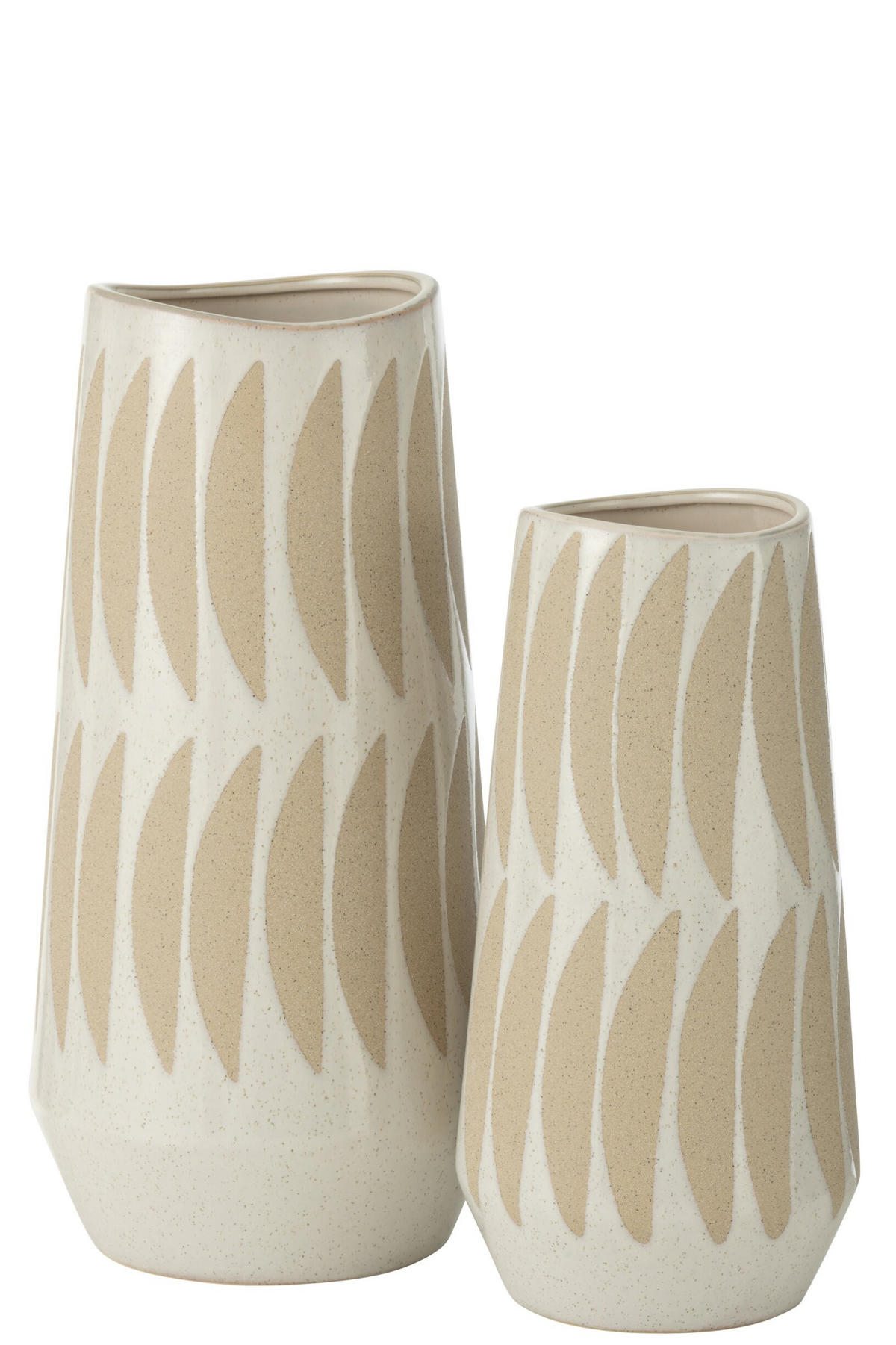 VASE KAI - Töpferei - Multi - L - Ø 20 cm - Multicolor, Keramik (40cm) - J-Line