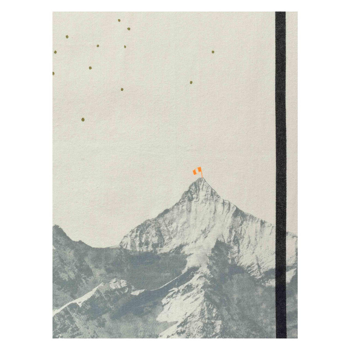 KÜCHENTUCH Bernard ekrü 50 x 70 cm - Weiß, Textil (70/50cm)