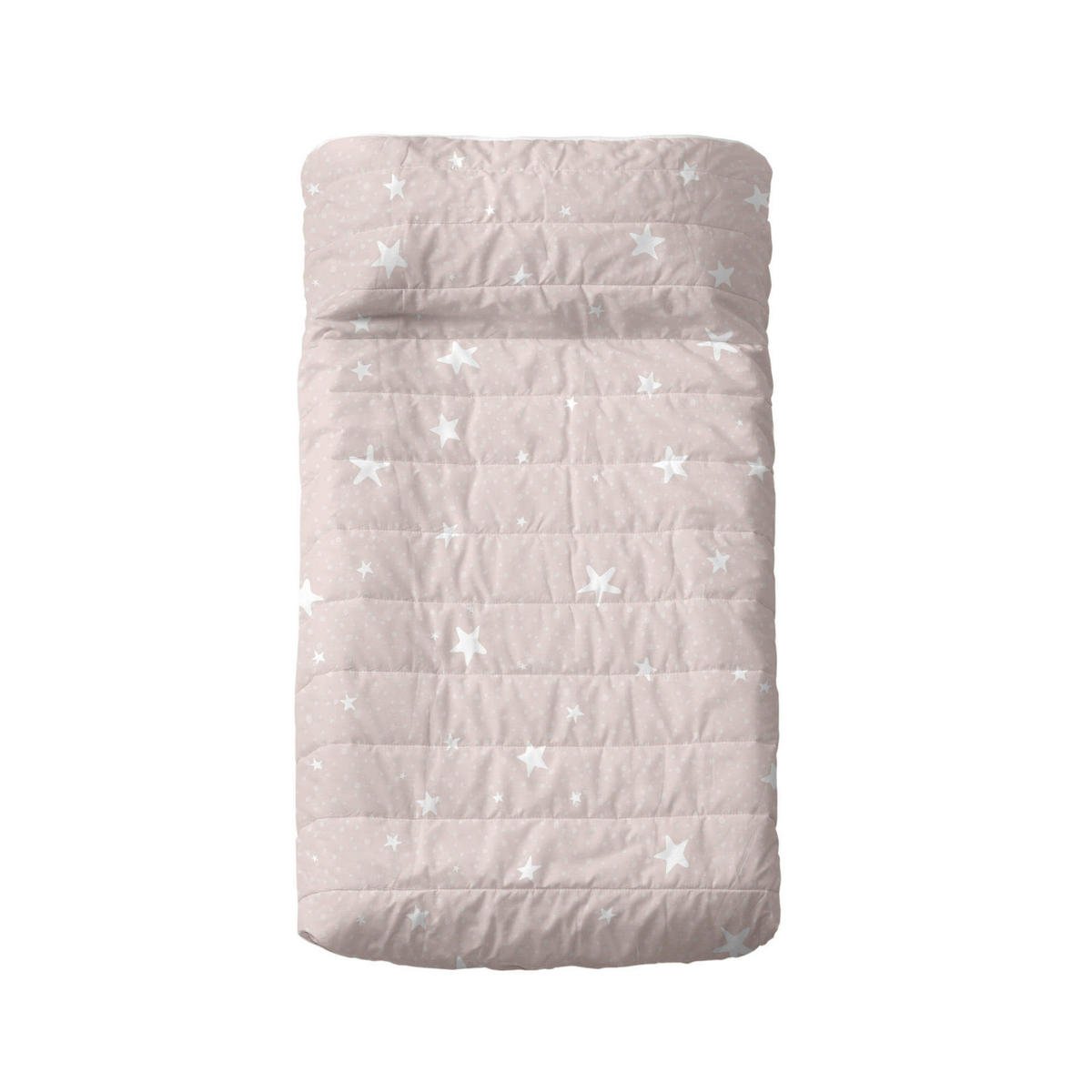 TAGESDECKE little star 100x130 cm (kinderbett) rosa - Pink, Textil (100/130cm) - Happy Friday