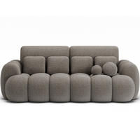 SOFA Elvento - Braun (Royal 20) - Braun, Holzwerkstoff (256/105/119cm) - Möblo