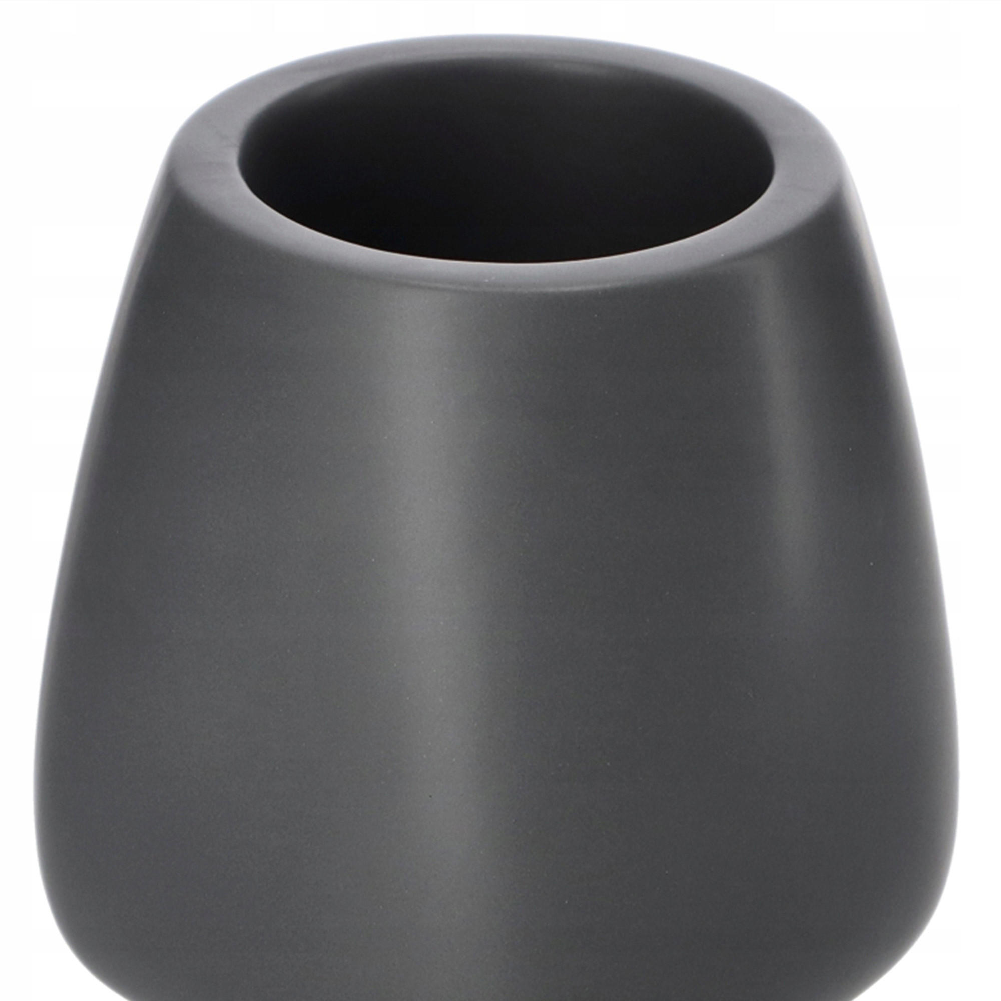 TOILETTENBÜRSTE 36 x 12 cm, grau 2 Stk. - Grau, Keramik/Kunststoff (12/36cm) - KADAX