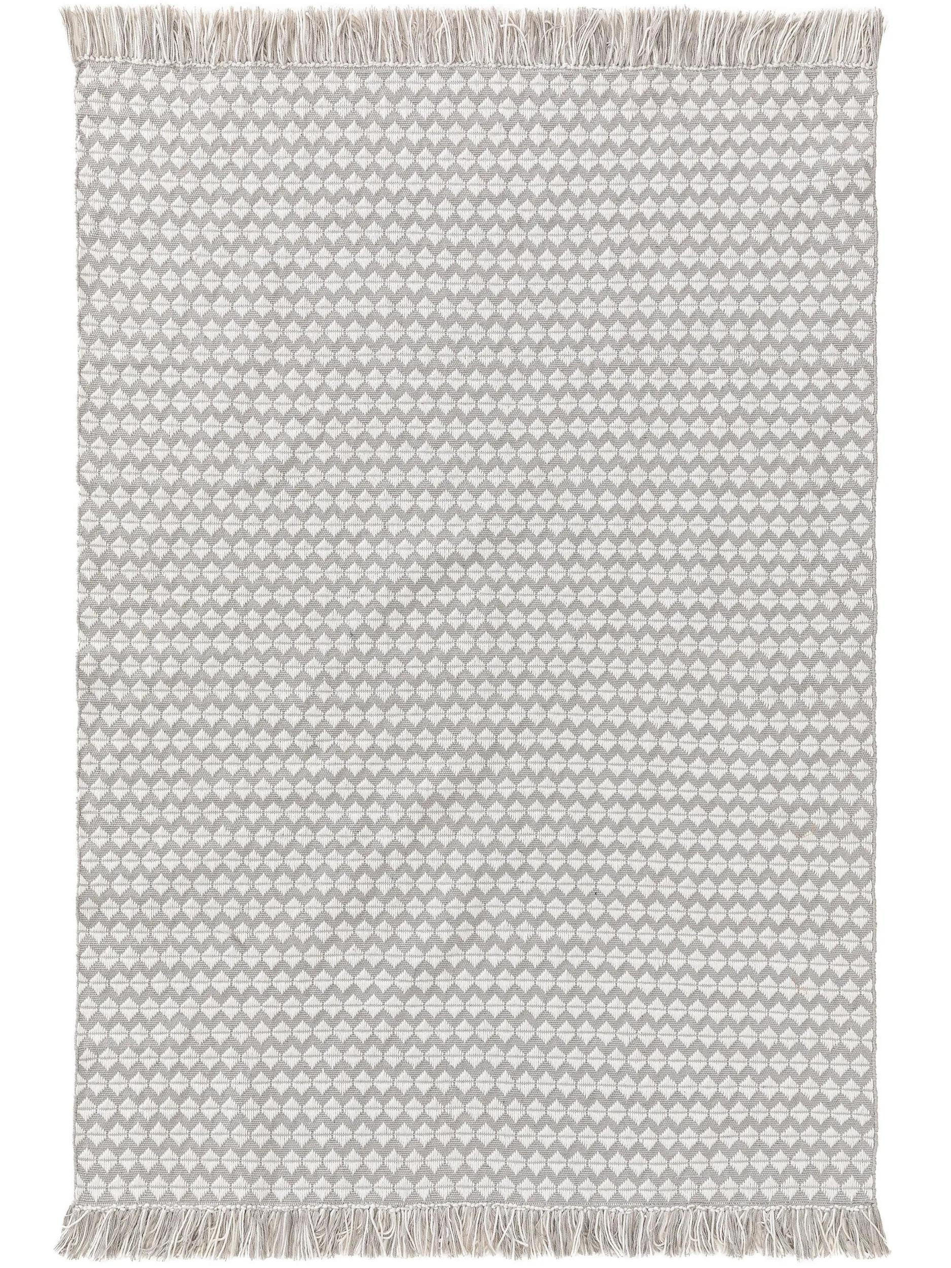 TEPPICH aus recyceltem Material Morty Grau 120x170 cm - Grau, Textil (120/170cm) - benuta Pure