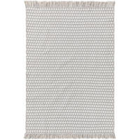 TEPPICH aus recyceltem Material Morty Grau 200x300 cm - Grau, Textil (200/300cm) - benuta Pure