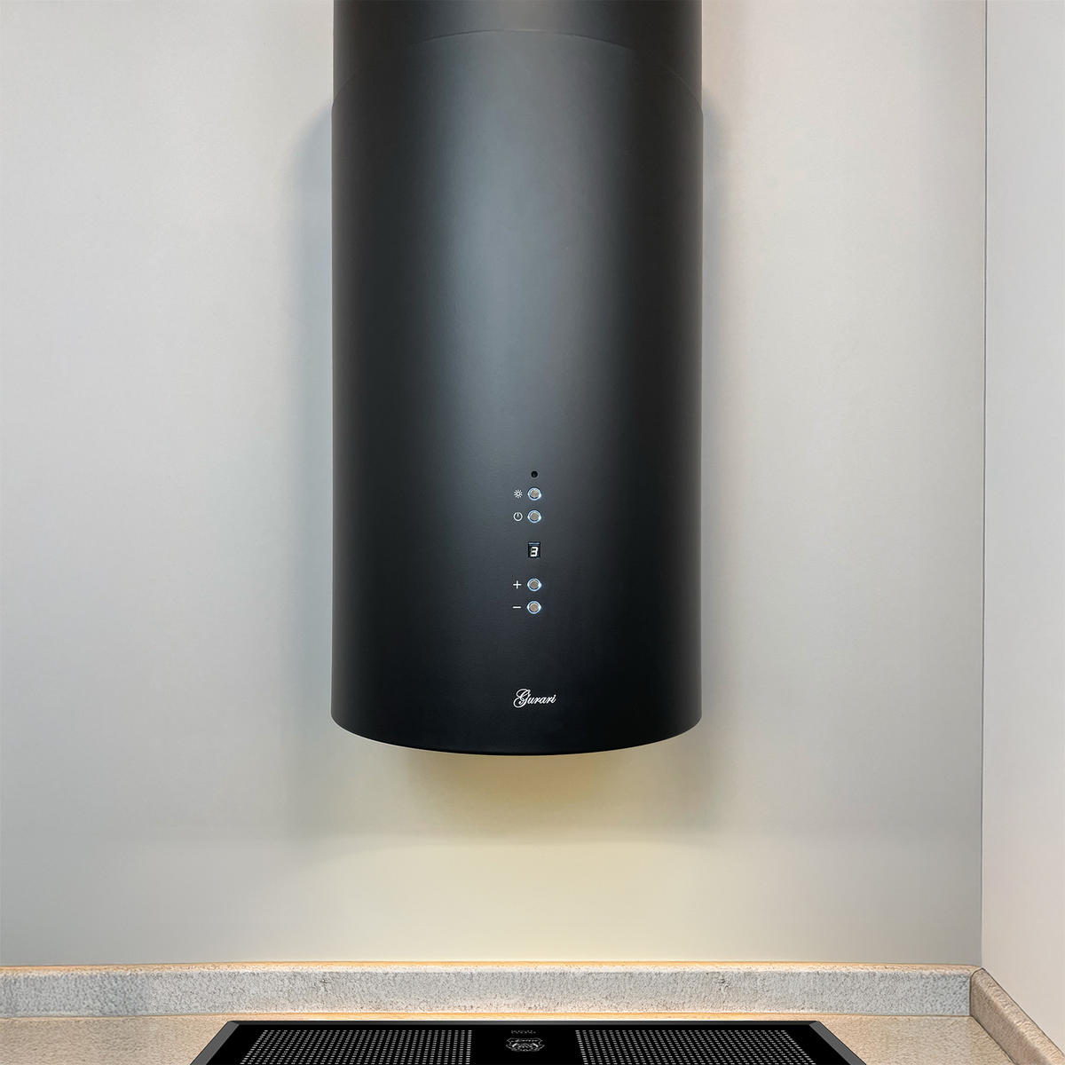 DUNSTABZUGSHAUBE GCH I 385 36 BL Prime N 36 cm Schwarz - Schwarz, Metall (36/113/36cm) - Gurari