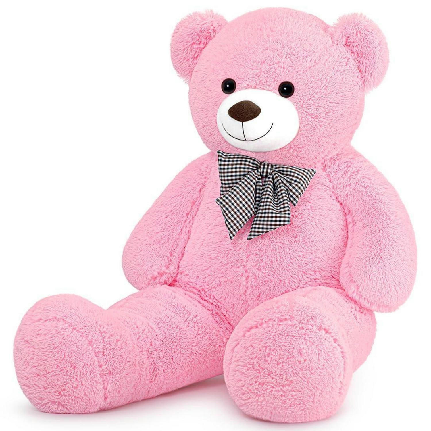 PLÜSCHBÄR Rosa XL - Rosa, Textil (52/120cm)