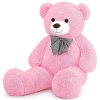 PLÜSCHBÄR Rosa XL - Rosa, Textil (52/120cm)