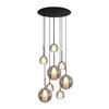 GALERIELEUCHTE Belluna 8-flammig Klar Ø 14/24cm - Klar, Glas (24/24/45cm) - s.luce