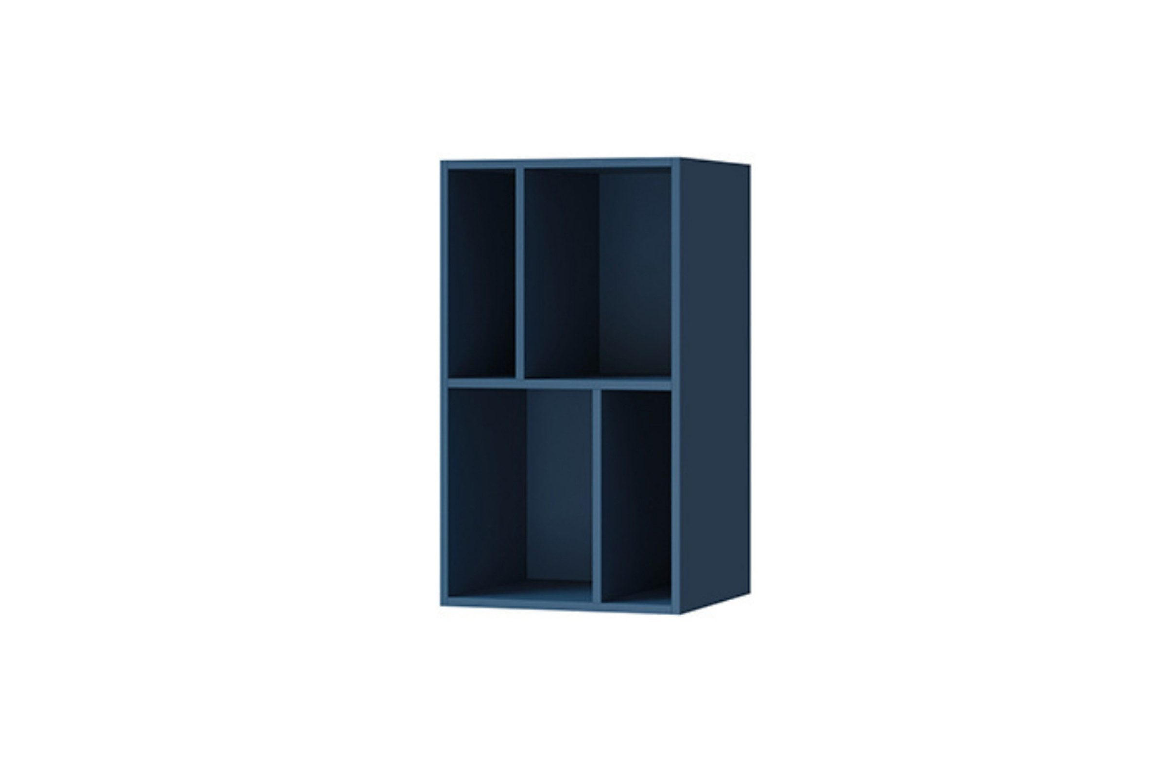 WANDREGAL LIMA 13 45/77/38 cm in Meeresblau - Blau, Holzwerkstoff (45/77/38cm) - Deine Möbel 24