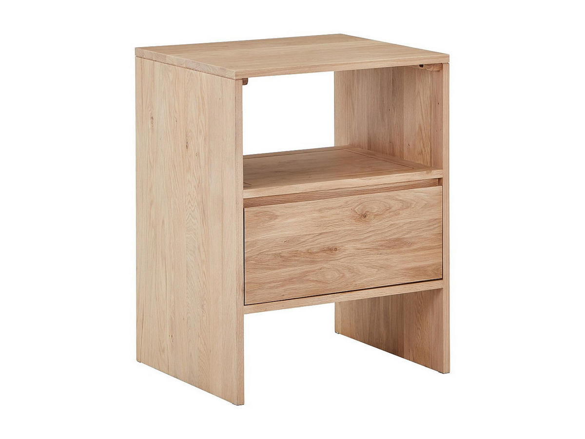 WASCHBECKENUNTERSCHRANK - 60cm x 50cm - Eiche - naturfarben hell - CAVIZO - Naturfarben, Holz (60/78/50cm) - Vente-Unique