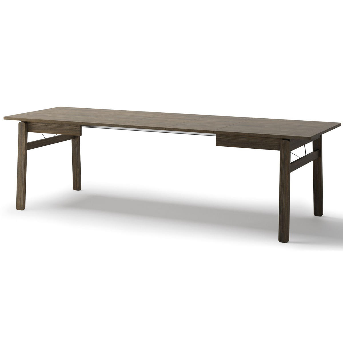 ESSTISCH Plot ausziehbar Dunkle Eichenholzoptik, 149 x 269 x 85 cm - Dunkelbraun, Holz/Holzwerkstoff (85/149/77cm) - Selsey