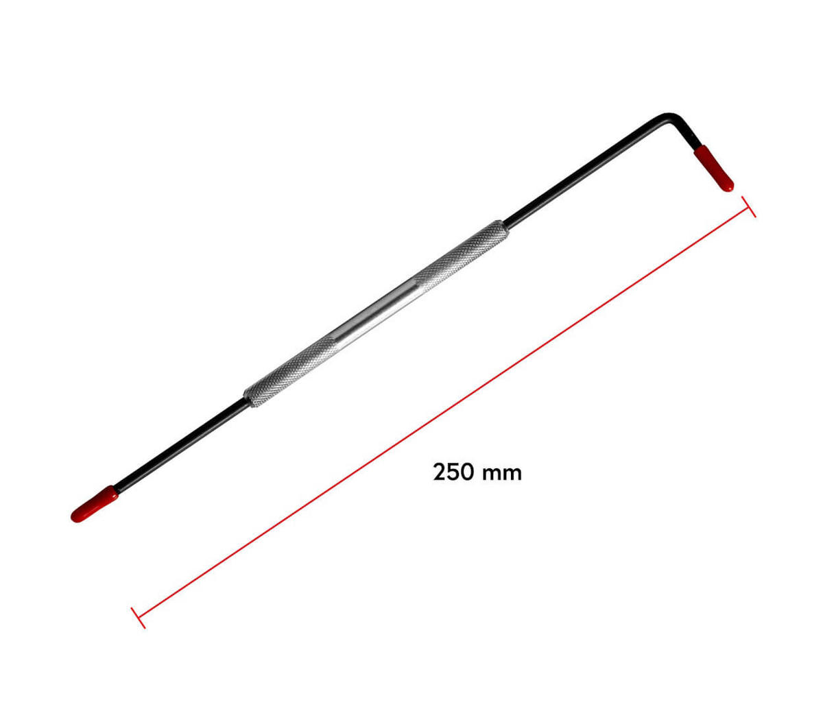 ANREISSNADEL Metall 250 mm Zwei Nadeln - Silberfarben, Metall (25/0.5/1cm) - BAUHELD