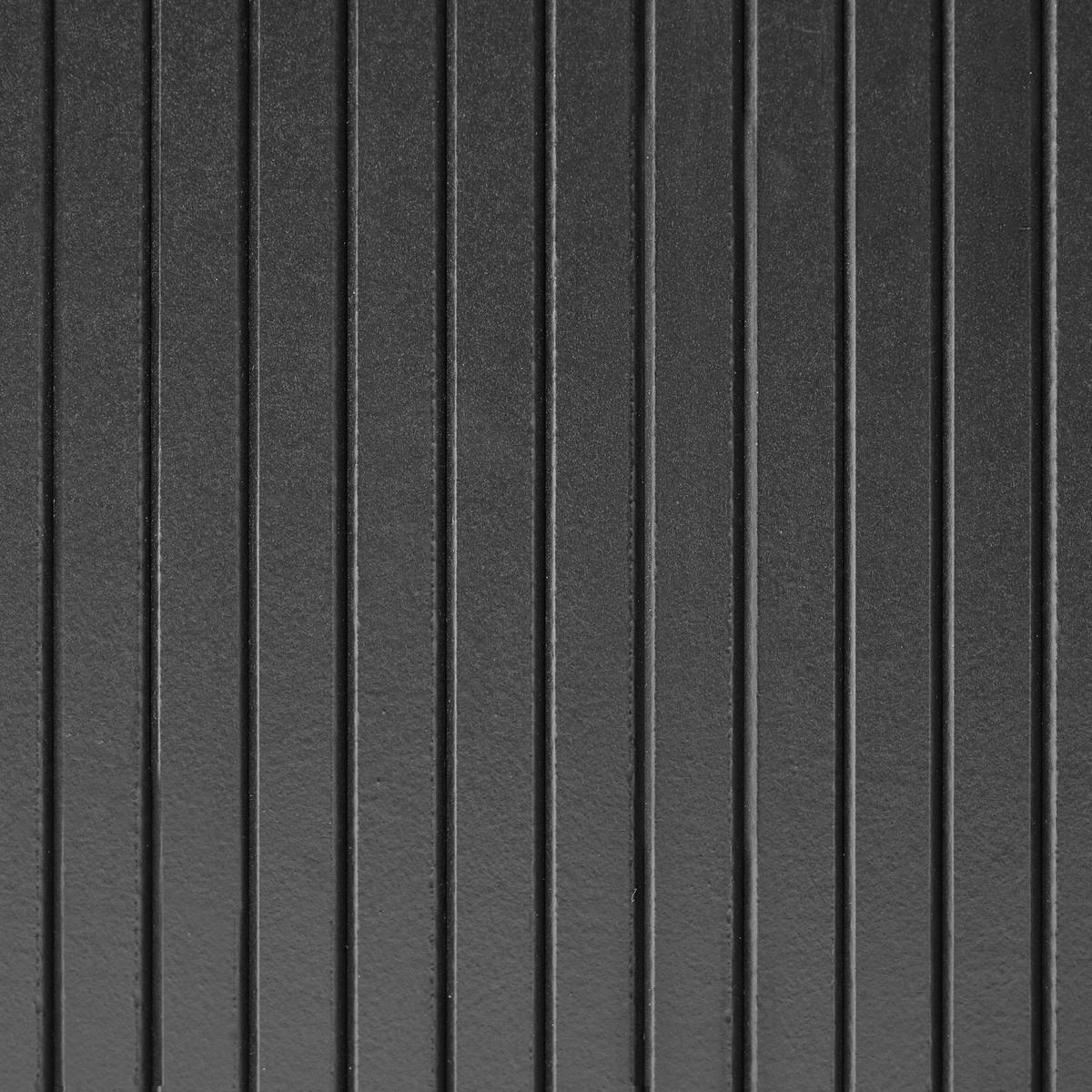 SCHRANK Schwarz Bradley - Schwarz, Holzwerkstoff (80/60/40cm) - Beliani