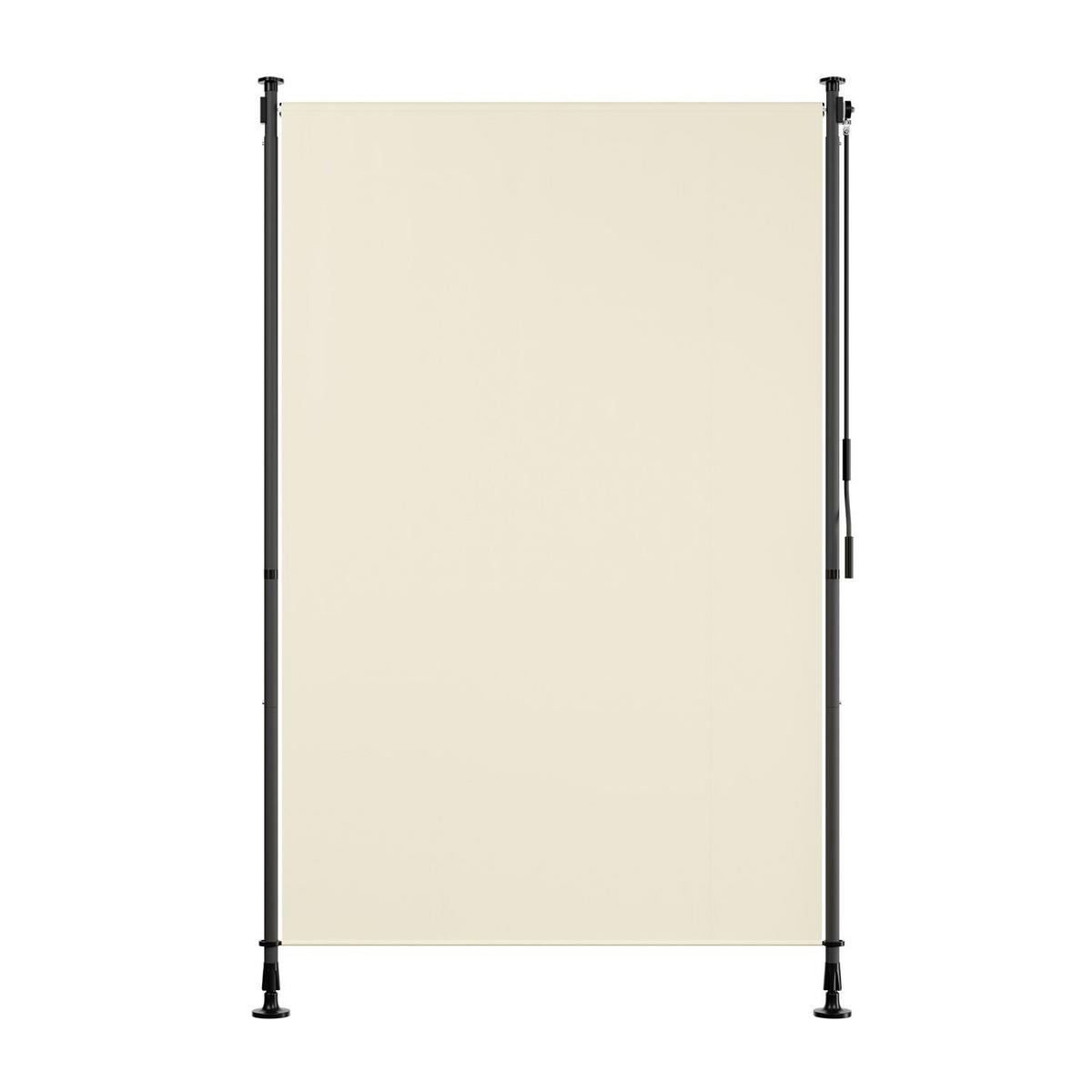 SENKRECHTMARKISE Barbados beige 120 x 310 cm - Beige, Textil (120/310cm) - Juskys
