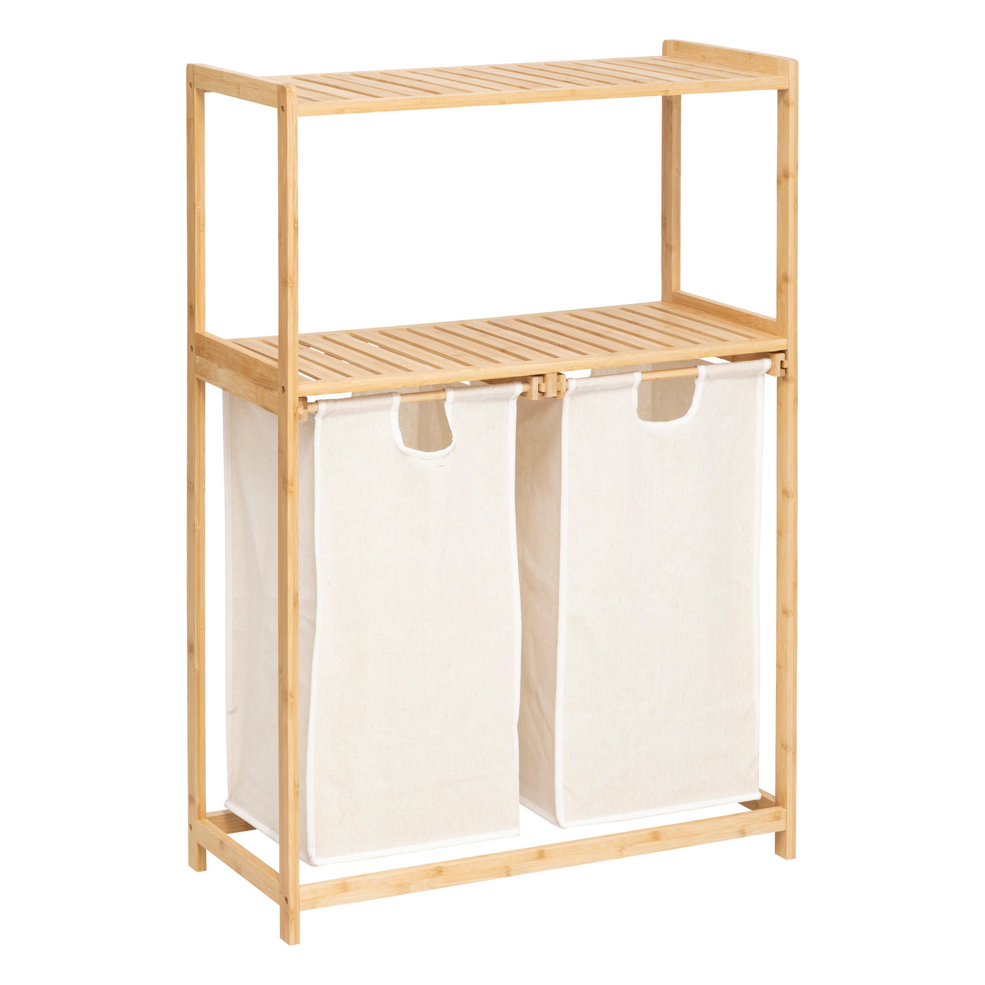 5five Simply Smart Bambusregal Beige 33x109x72 cm