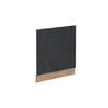 FRONTBLENDE R-Line Schwarz Beton 60 cm ohne AP - Honigeiche/Eiche Wotan, Holzwerkstoff (60/57.2/1.6cm) - Vicco