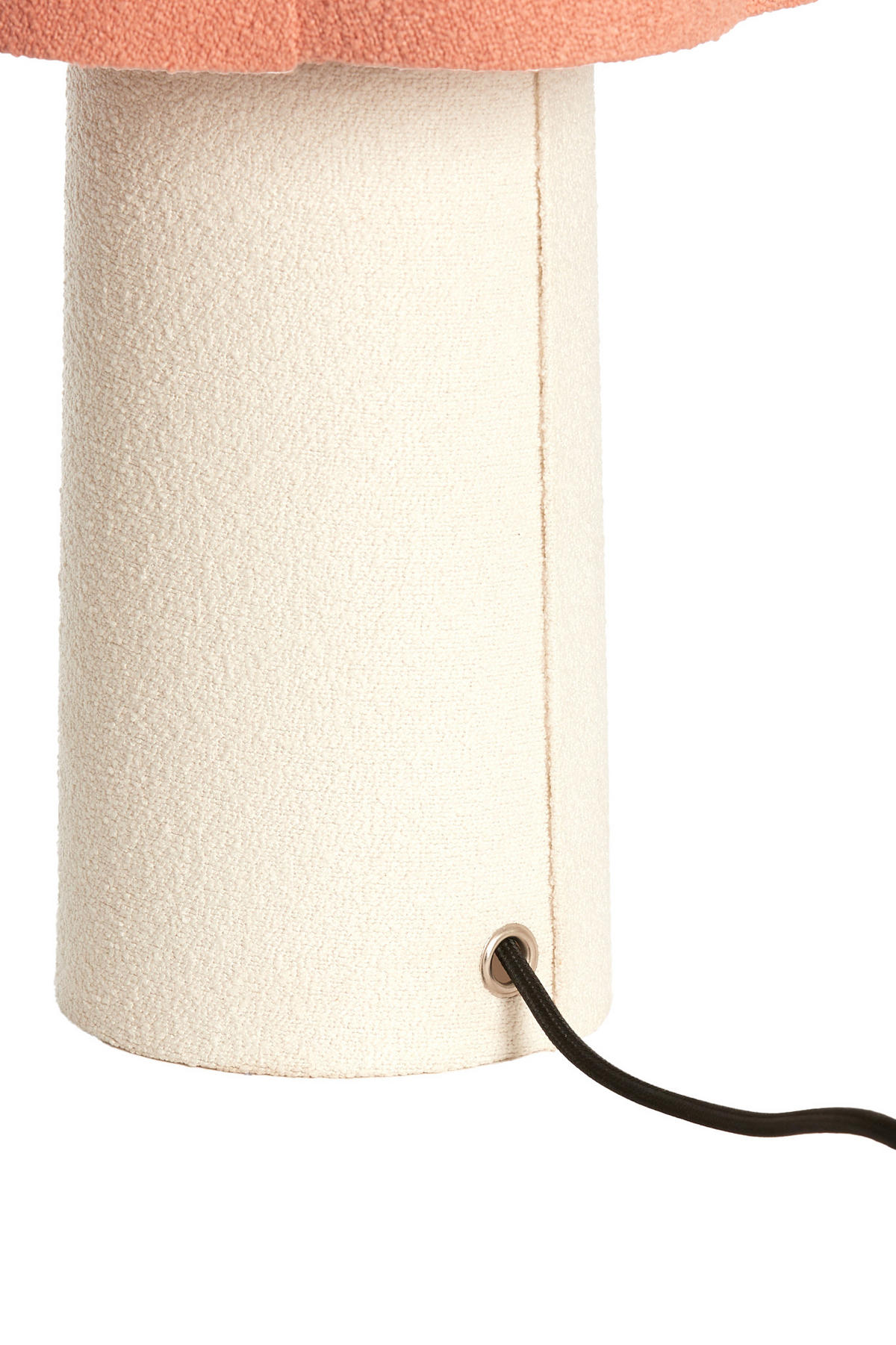TISCHLAMPE Musaby Rosa Ø25/50 cm - Pink, Textil (25/25/48.5cm) - Light & Living