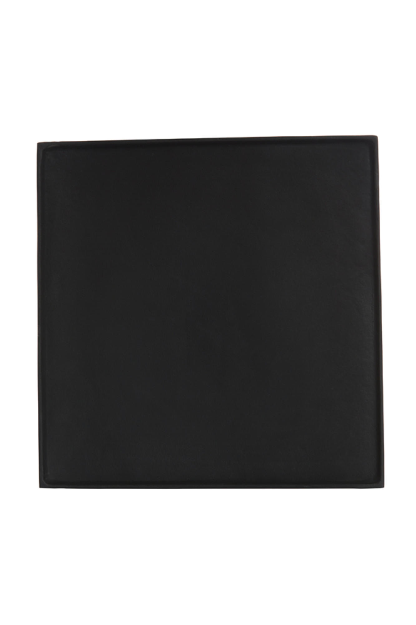 SCHALE Maes Schwarz 39,5/39,5/1,5 cm - Schwarz, Metall (1.5cm) - Light & Living