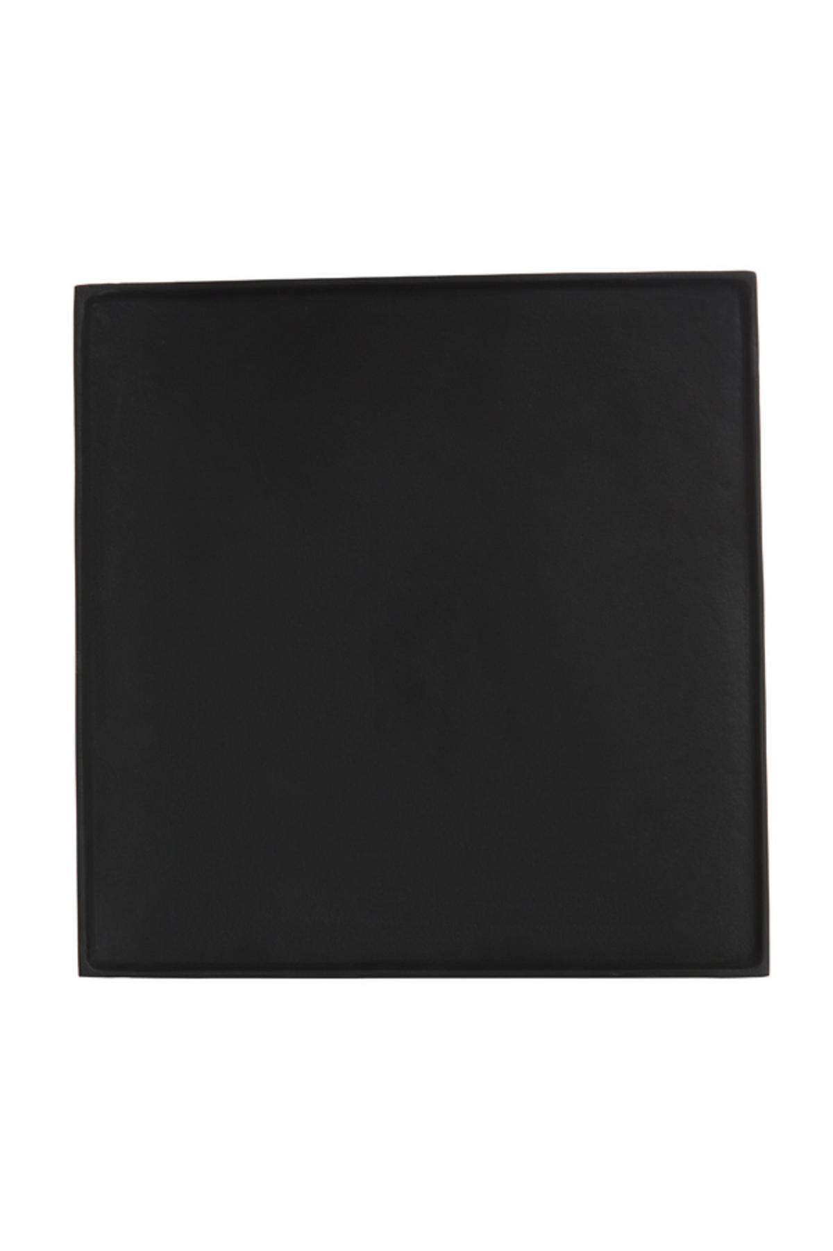 SCHALE Maes Schwarz 39,5/39,5/1,5 cm - Schwarz, Metall (1.5cm) - Light & Living