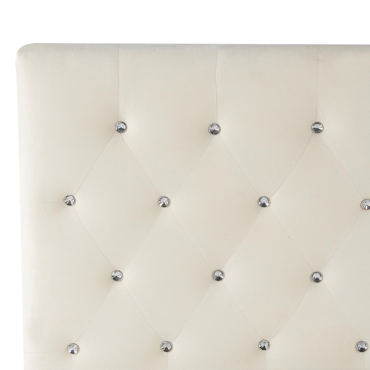 POLSTERBETT 140/200 cm Helles Beige Amiens - Beige, Textil (140/200cm) - Beliani