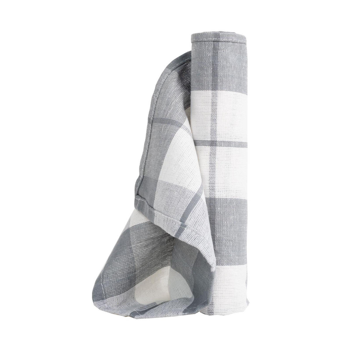 GESCHIRRTÜCHER 50x70 cm im 12er Set aus 100% Baumwolle, Küchentücher Grau - Grau, Textil (50/70cm) - Carpe Sonno