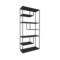 STANDREGAL Vehmaa - Schwarz, Metall (85/188/35cm) - [en.casa]
