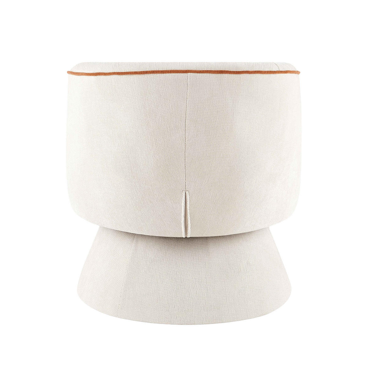 SESSEL, Ekru - Weiß, Holz/Textil (66/71/80cm) - Oviala