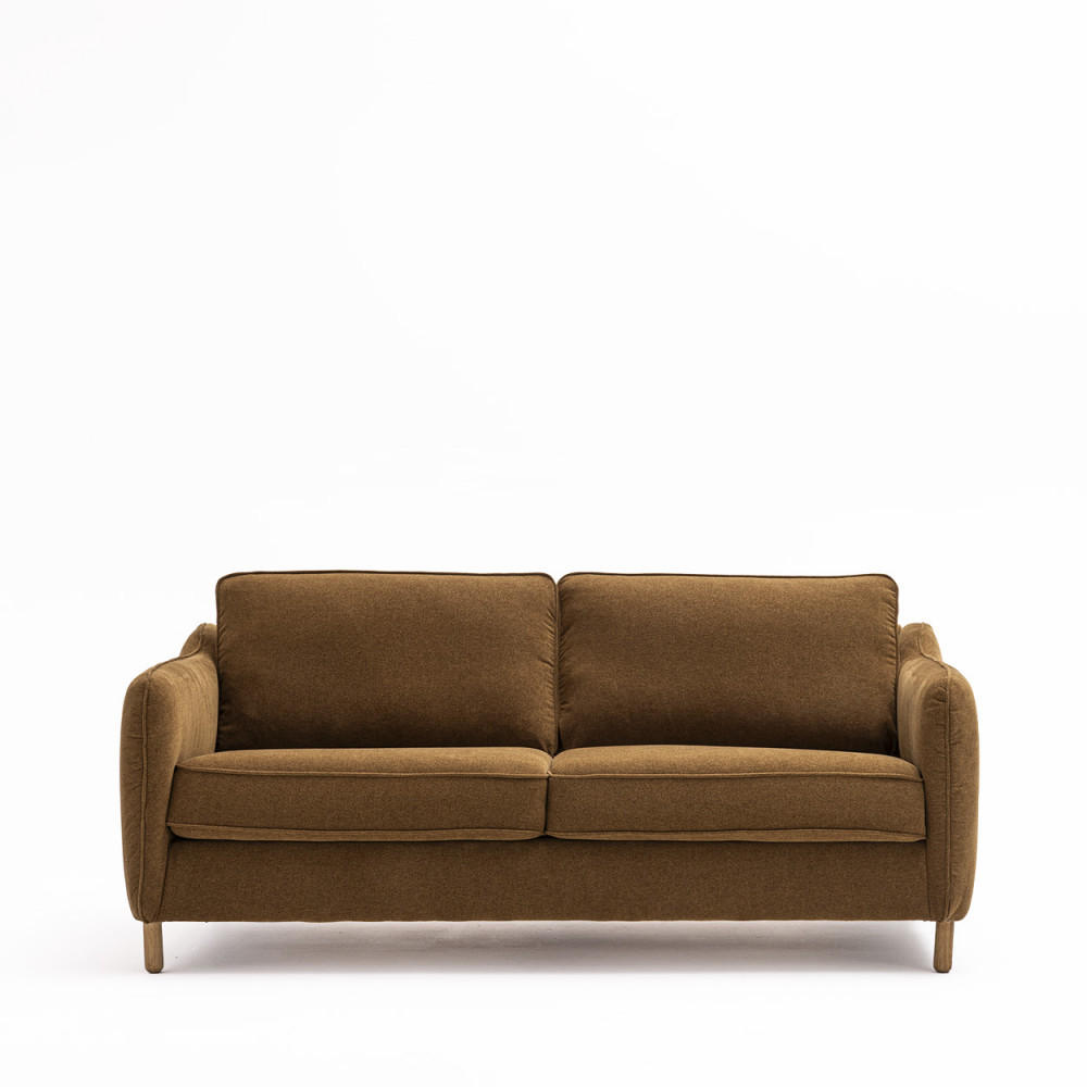 BETTSOFA - Bronze - Bronzefarben, Textil (162/85/97cm) - Drawer