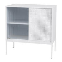 KOMMODE Weiß - Weiß, Metall (80/85/45cm) - MCW