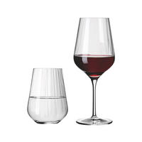 ROTWEIN- UND WASSERGLÄSER Sternschliff transparent 12er Set - Transparent, Glas - Ritzenhoff