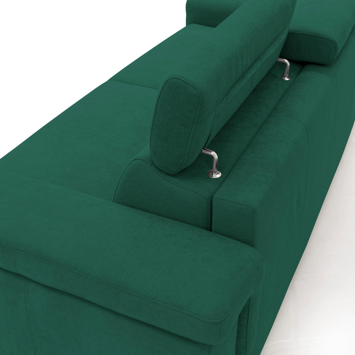 SCHLAFSOFA Giunone - Grün, Textil (200/100/95cm) - Divani.store